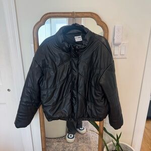Ciso Black Bomber Jacket